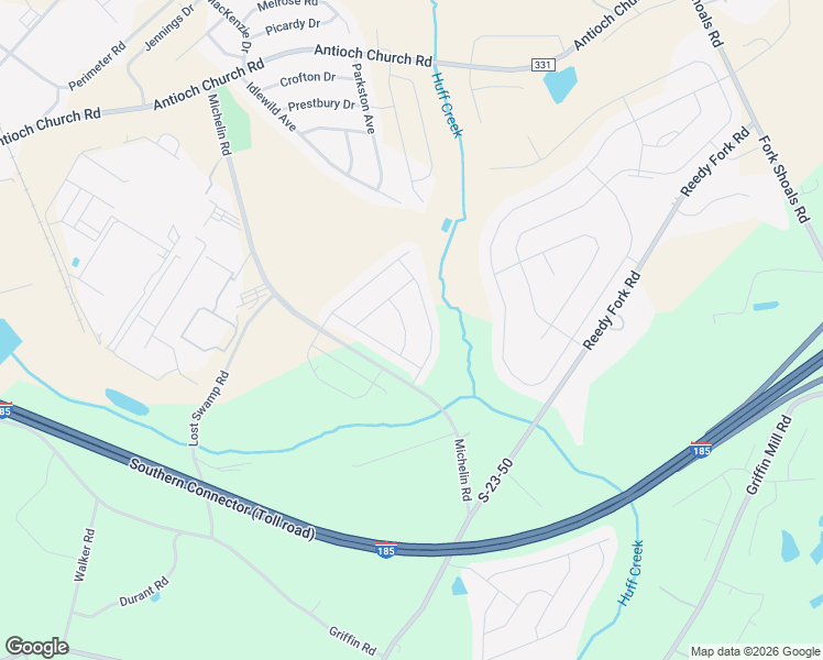 map of restaurants, bars, coffee shops, grocery stores, and more near 4 Tattershall Road in Greenville