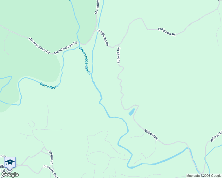 map of restaurants, bars, coffee shops, grocery stores, and more near 1167-2209 Stillwell Road in Ellijay