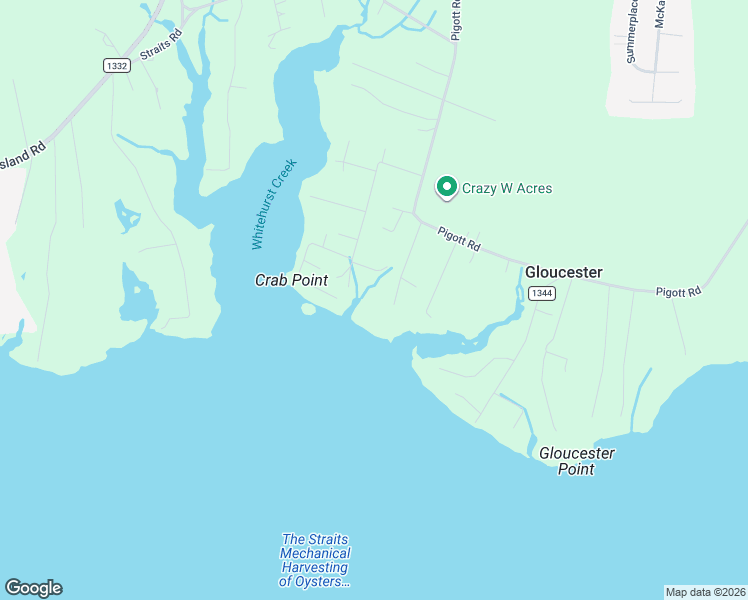 map of restaurants, bars, coffee shops, grocery stores, and more near 174 Miramar Road in Gloucester