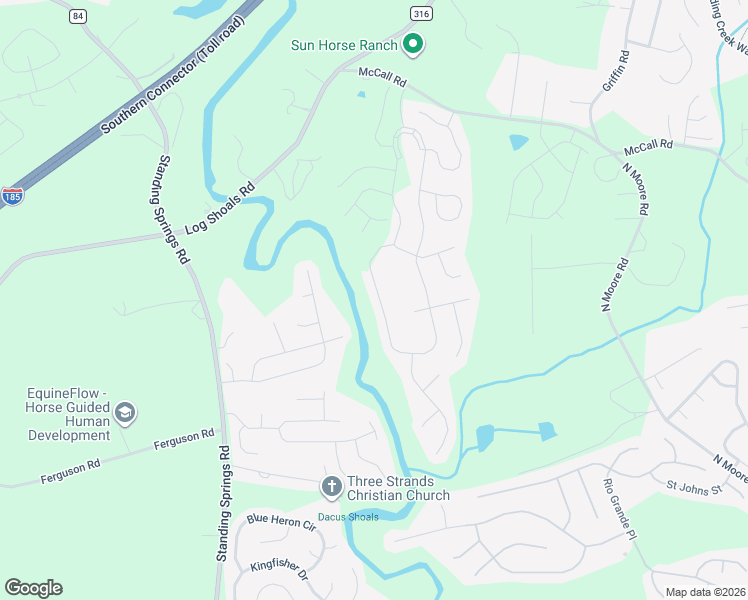 map of restaurants, bars, coffee shops, grocery stores, and more near 9 Leaping Brook Way in Greenville