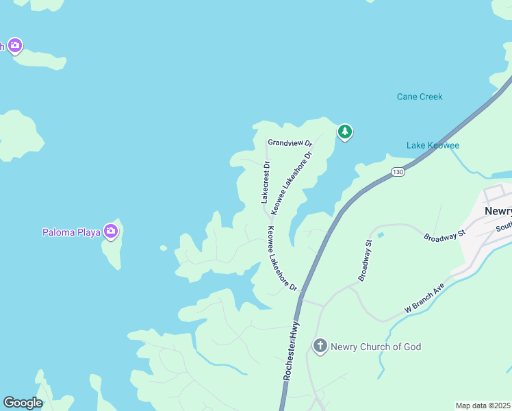 map of restaurants, bars, coffee shops, grocery stores, and more near 902 Lakecrest Drive in Seneca