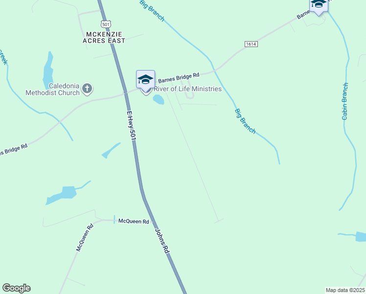 map of restaurants, bars, coffee shops, grocery stores, and more near 10960 Taylor Road in Laurinburg