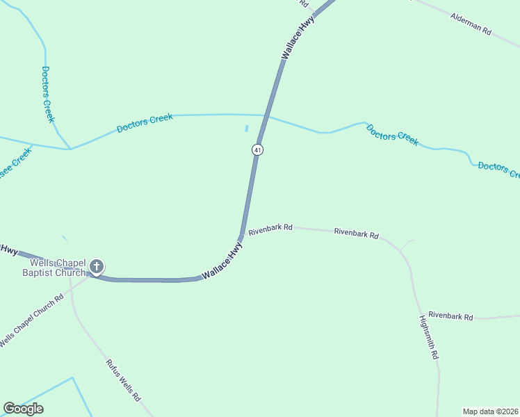 map of restaurants, bars, coffee shops, grocery stores, and more near 100-244 Rivenbark Road in Wallace