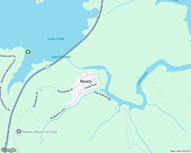 map of restaurants, bars, coffee shops, grocery stores, and more near 626 Broadway Street in Newry