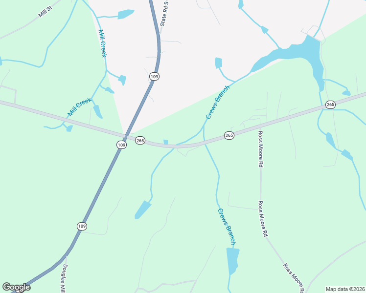 map of restaurants, bars, coffee shops, grocery stores, and more near South Carolina 265 in Chesterfield