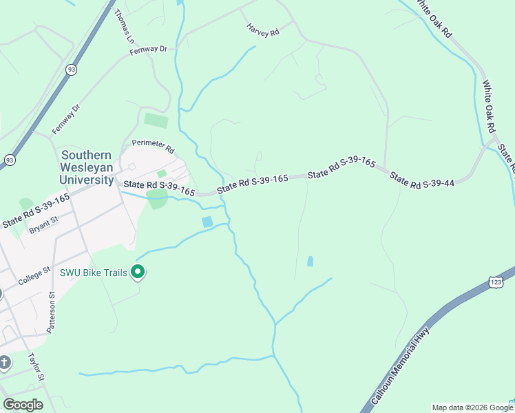 map of restaurants, bars, coffee shops, grocery stores, and more near 412 Simms School Road in Central