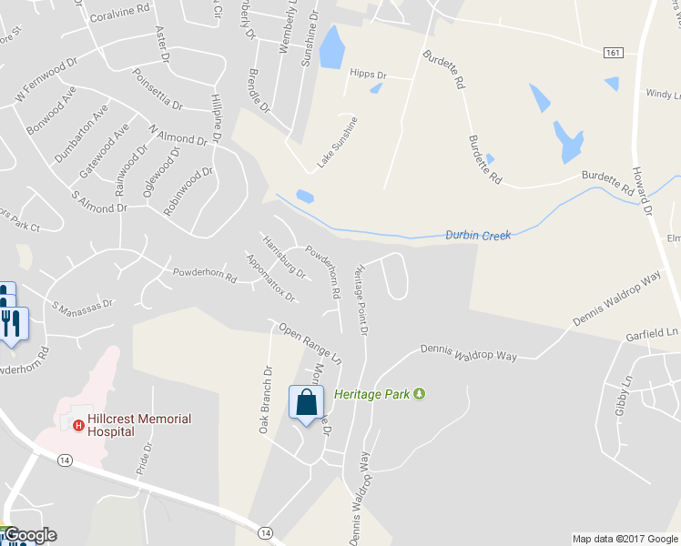 map of restaurants, bars, coffee shops, grocery stores, and more near 1019 Powderhorn Road in Simpsonville