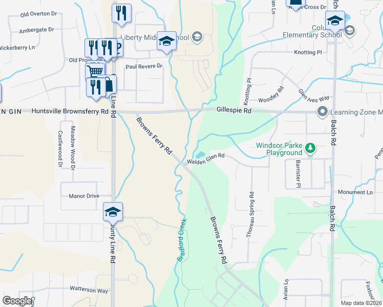 map of restaurants, bars, coffee shops, grocery stores, and more near 201 Walden Glen Road in Madison
