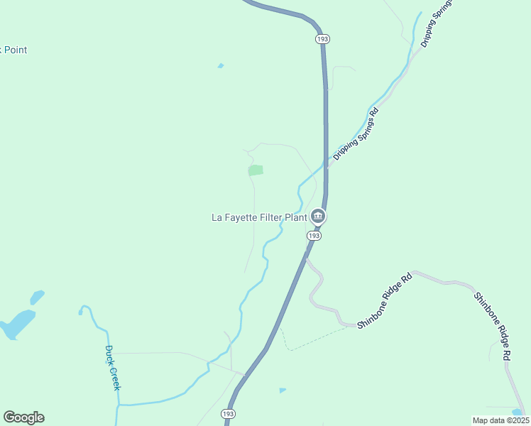 map of restaurants, bars, coffee shops, grocery stores, and more near 235 Glenn Acres Drive in LaFayette