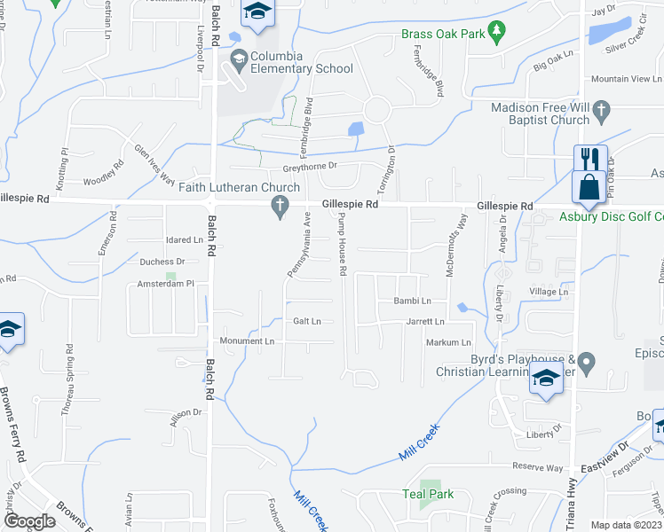 map of restaurants, bars, coffee shops, grocery stores, and more near 108 Tudor Place in Madison