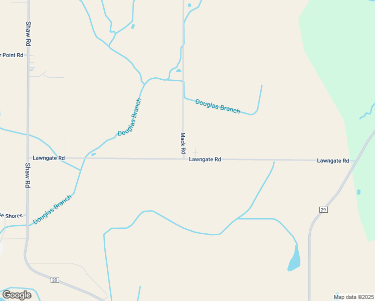 map of restaurants, bars, coffee shops, grocery stores, and more near 11524 Mack Road in Athens