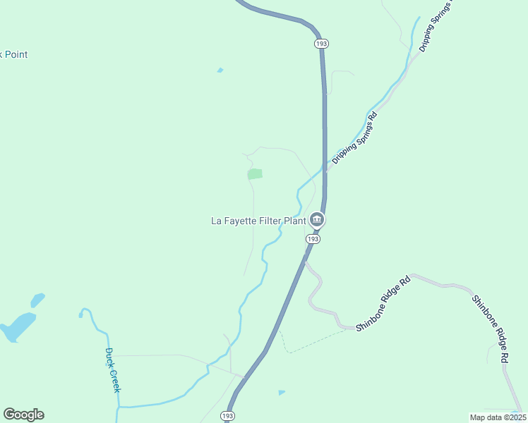 map of restaurants, bars, coffee shops, grocery stores, and more near 235 Glenn Acres Drive in LaFayette
