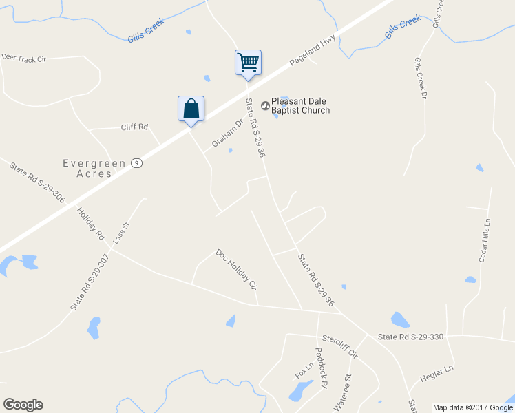 map of restaurants, bars, coffee shops, grocery stores, and more near 672 Mosteller Drive in Lancaster