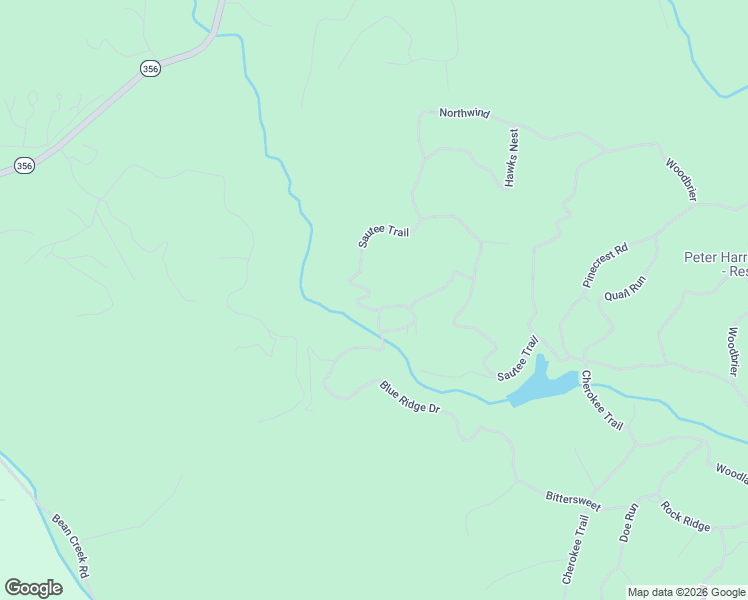 map of restaurants, bars, coffee shops, grocery stores, and more near 2337 Sautee Trail in Sautee Nacoochee