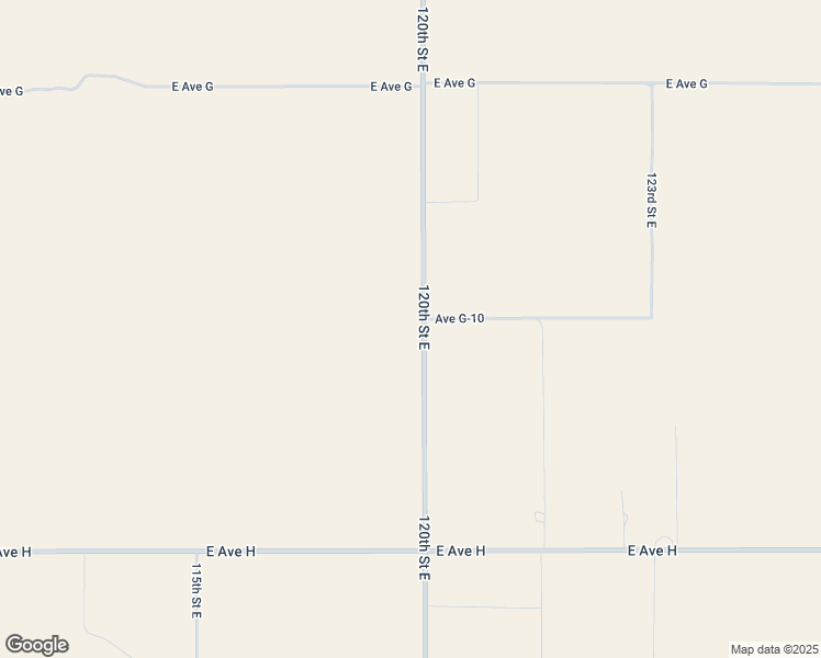 map of restaurants, bars, coffee shops, grocery stores, and more near 120th Street East in Lancaster