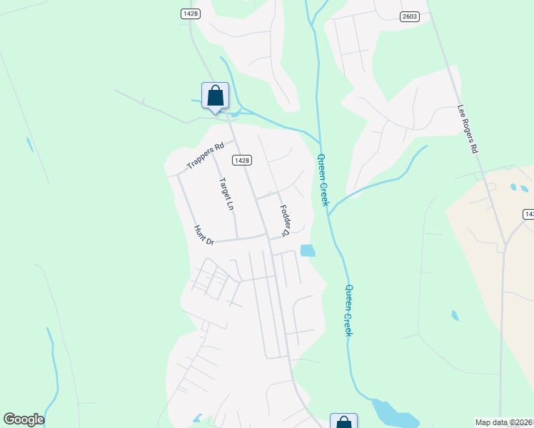 map of restaurants, bars, coffee shops, grocery stores, and more near 105 Fodder Drive in Hubert