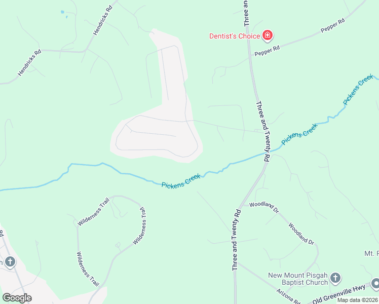 map of restaurants, bars, coffee shops, grocery stores, and more near 339 Avendell Drive in Easley