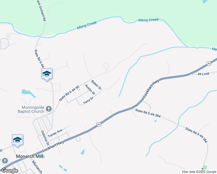 map of restaurants, bars, coffee shops, grocery stores, and more near 311 Terry Drive in Union