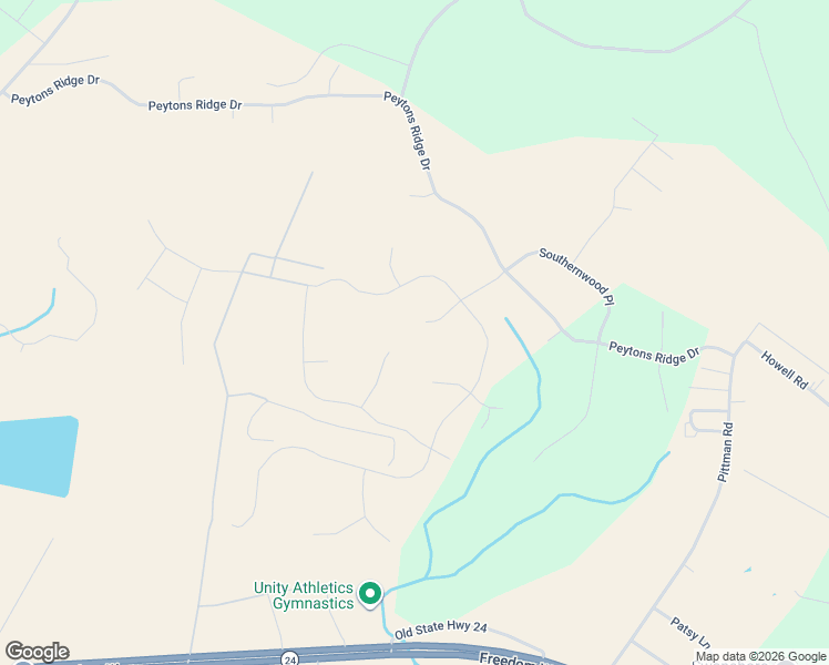 map of restaurants, bars, coffee shops, grocery stores, and more near 612 Dezi Lane in Hubert