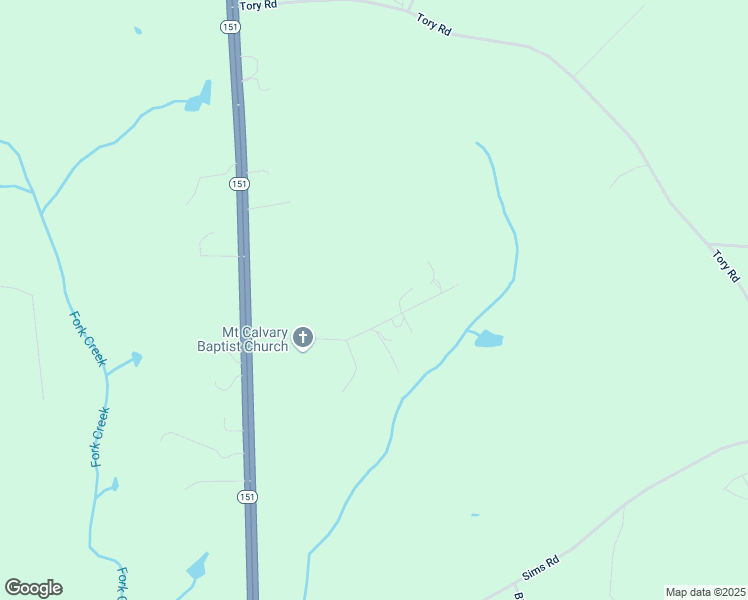 map of restaurants, bars, coffee shops, grocery stores, and more near 343 Mount Calvary Lane in Pageland