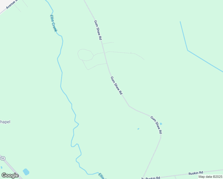 map of restaurants, bars, coffee shops, grocery stores, and more near 1649 Gum Shaw Road in White Oak