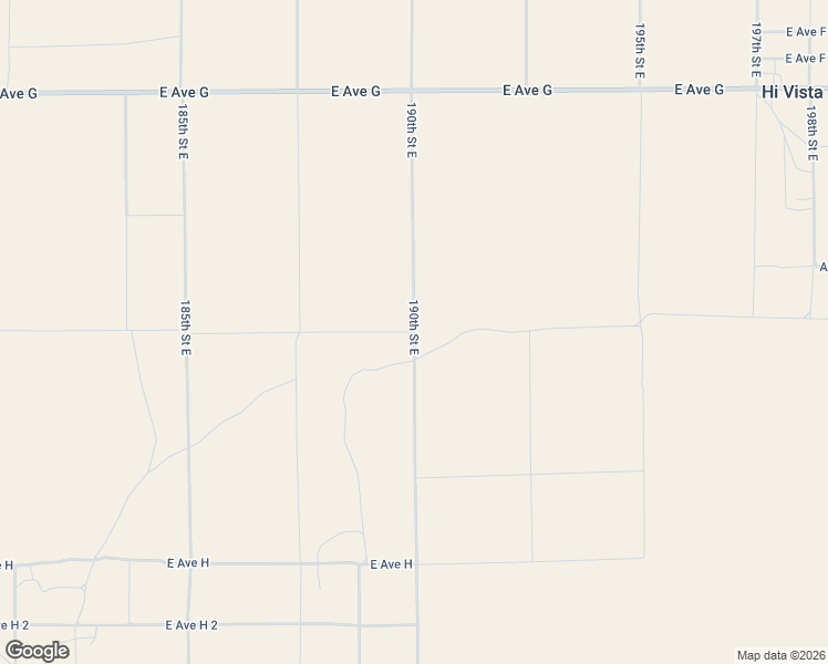map of restaurants, bars, coffee shops, grocery stores, and more near 190th Street East in Los Angeles County