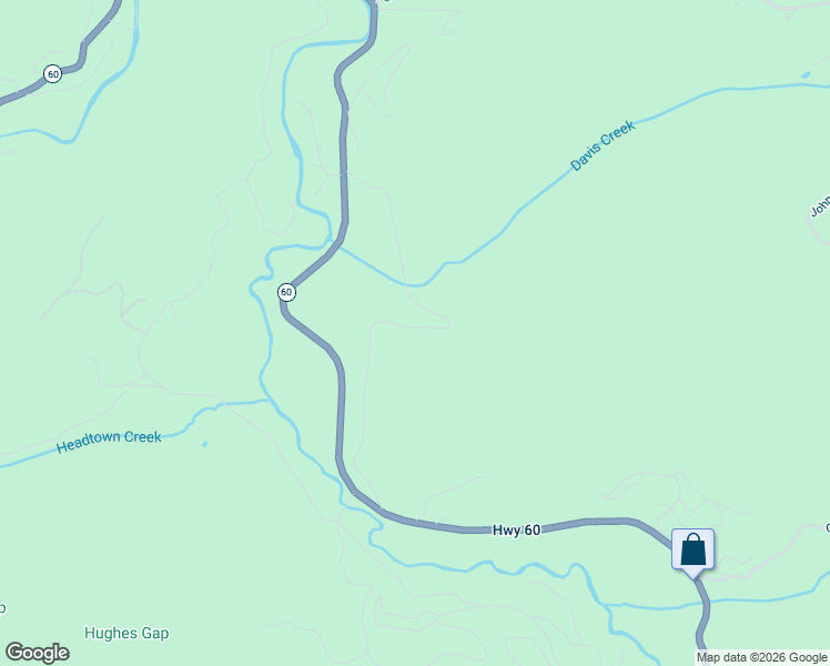 map of restaurants, bars, coffee shops, grocery stores, and more near 10207 Harkins Circle in Suches