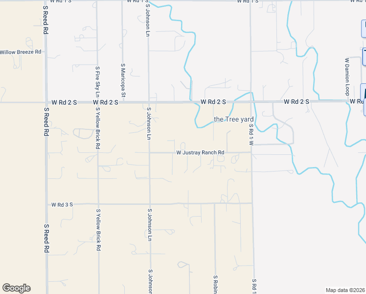 map of restaurants, bars, coffee shops, grocery stores, and more near 1350 West Justray Ranch Road in Chino Valley