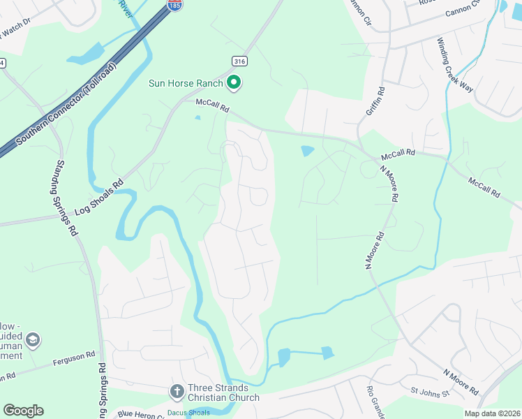 map of restaurants, bars, coffee shops, grocery stores, and more near 16 Pequot Drive in Greenville
