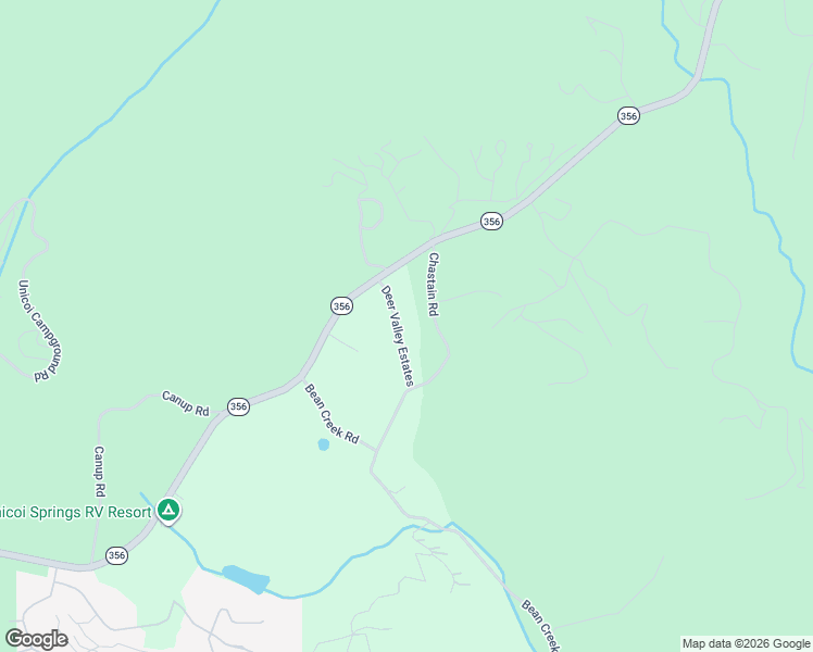 map of restaurants, bars, coffee shops, grocery stores, and more near 117 Deer Valley Estates in Sautee Nacoochee
