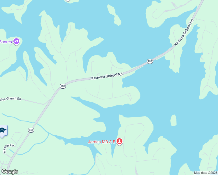 map of restaurants, bars, coffee shops, grocery stores, and more near 108 Emerald Pointe Drive in Seneca