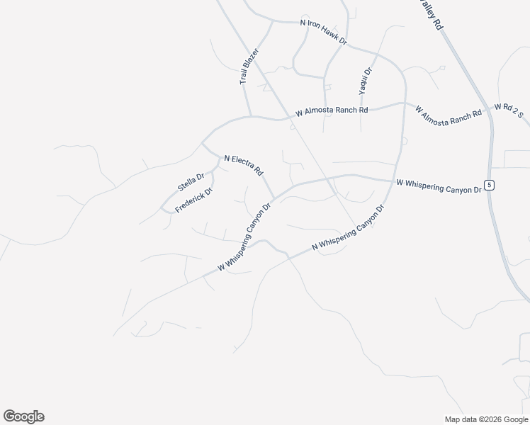 map of restaurants, bars, coffee shops, grocery stores, and more near 12995 North Stella Road in Prescott