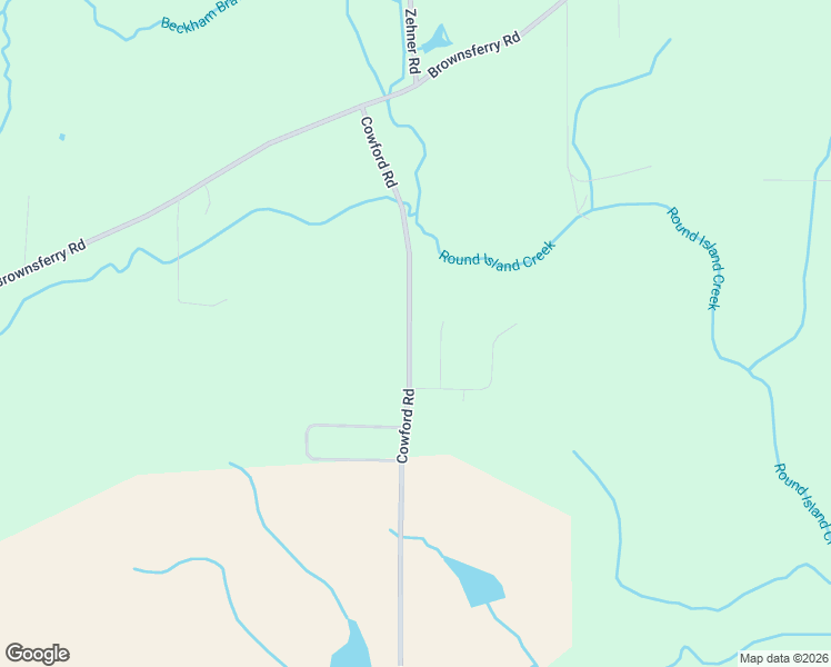 map of restaurants, bars, coffee shops, grocery stores, and more near 11626 Cowford Road in Athens