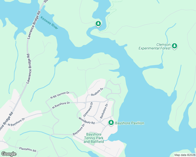 map of restaurants, bars, coffee shops, grocery stores, and more near 221 Redbud Street in Seneca