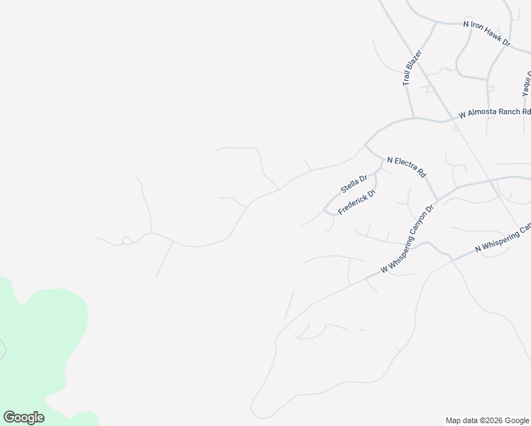 map of restaurants, bars, coffee shops, grocery stores, and more near 6335 West Almosta Ranch Road in Prescott