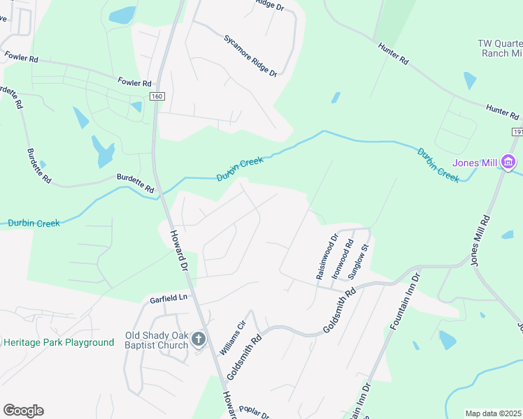 map of restaurants, bars, coffee shops, grocery stores, and more near 1004 Louvale Court in Simpsonville