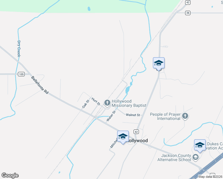 map of restaurants, bars, coffee shops, grocery stores, and more near 261 Main Street in Hollywood