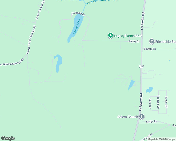 map of restaurants, bars, coffee shops, grocery stores, and more near 4178 South Jimmy Drive in Rocky Face