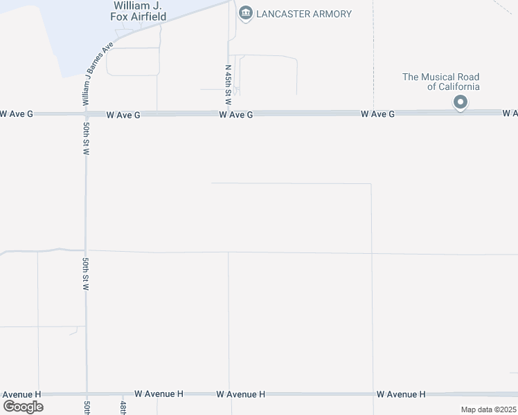 map of restaurants, bars, coffee shops, grocery stores, and more near 44th Street in Lancaster