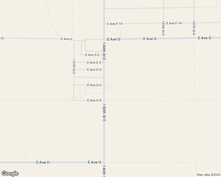 map of restaurants, bars, coffee shops, grocery stores, and more near 46460 140th Street East in Lancaster