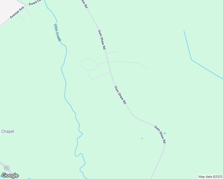 map of restaurants, bars, coffee shops, grocery stores, and more near 1785 Gum Shaw Road in White Oak