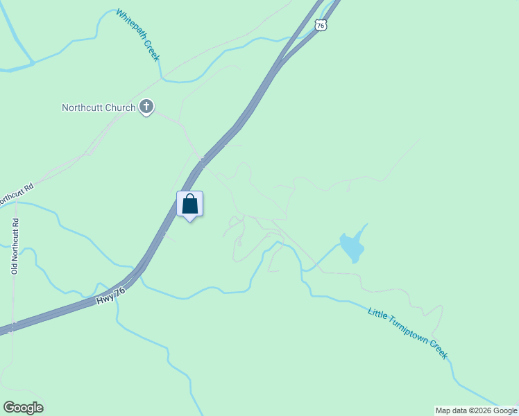 map of restaurants, bars, coffee shops, grocery stores, and more near 14444 Georgia 515 in Ellijay