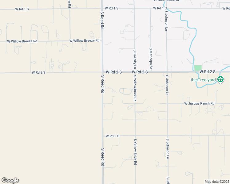 map of restaurants, bars, coffee shops, grocery stores, and more near 1175 South Reed Road in Chino Valley