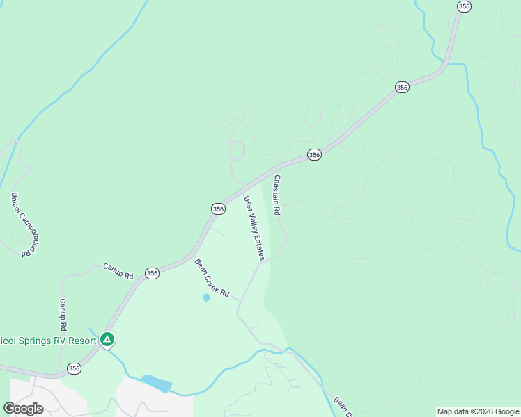 map of restaurants, bars, coffee shops, grocery stores, and more near 117 Deer Valley Estates in Sautee Nacoochee