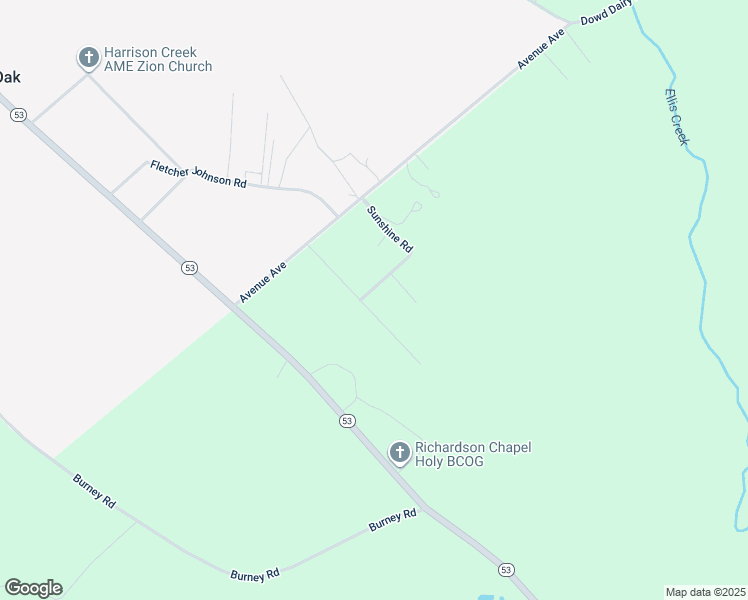 map of restaurants, bars, coffee shops, grocery stores, and more near 12 Sunny Lane in Bladenboro