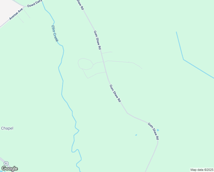 map of restaurants, bars, coffee shops, grocery stores, and more near 1785 Gum Shaw Road in White Oak