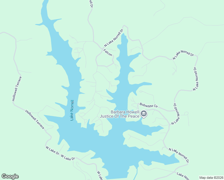 map of restaurants, bars, coffee shops, grocery stores, and more near 17514 Eagle Nest in Alexander