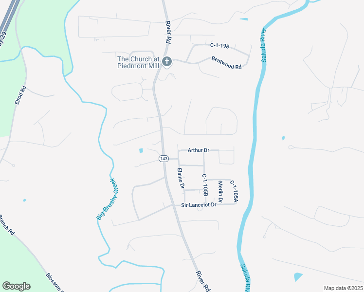 map of restaurants, bars, coffee shops, grocery stores, and more near 99 Arthur Drive in Piedmont