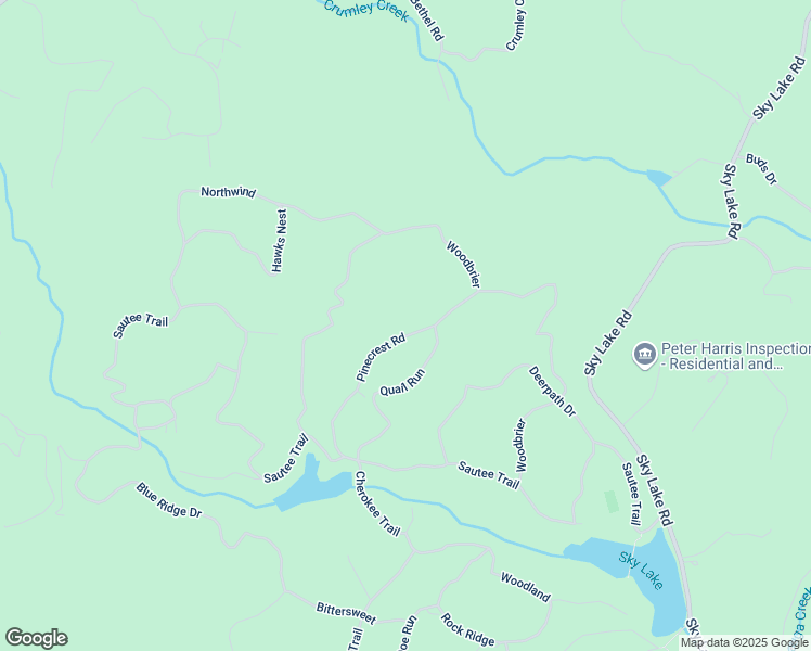 map of restaurants, bars, coffee shops, grocery stores, and more near 365 Pinecrest Road in Sautee Nacoochee