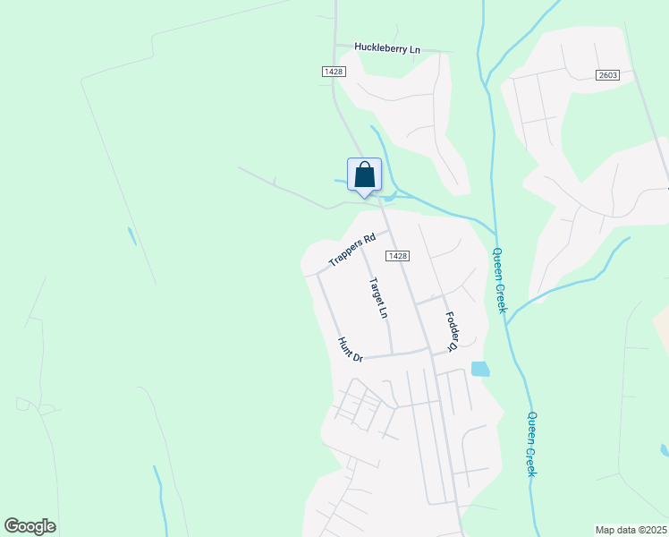 map of restaurants, bars, coffee shops, grocery stores, and more near 313 Trappers Road in Hubert